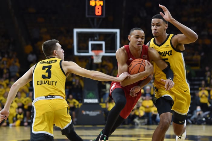 Bryce McGowens MBB vs Iowa 2022.02.13